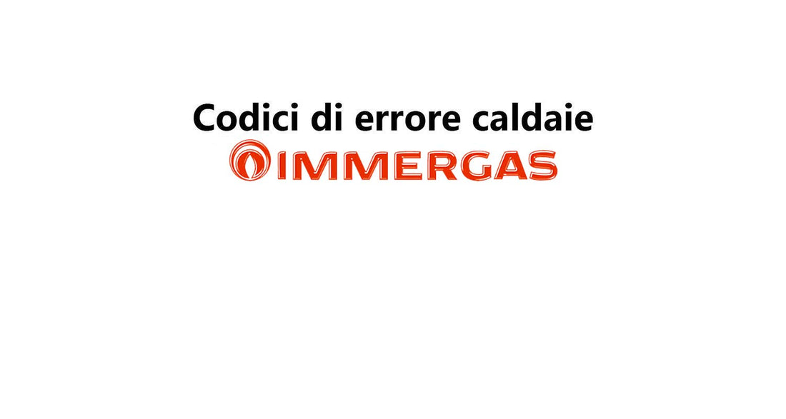 Caldaia Immergas non si resetta: cause, soluzioni e ricambi originali