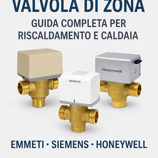 Valvola di zona - Emetti - Siemens - Honeywell