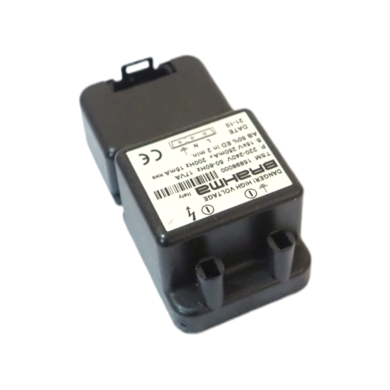 accenditore nero rettangolare