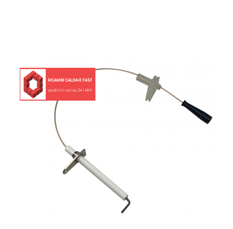 candela bianca con accensione