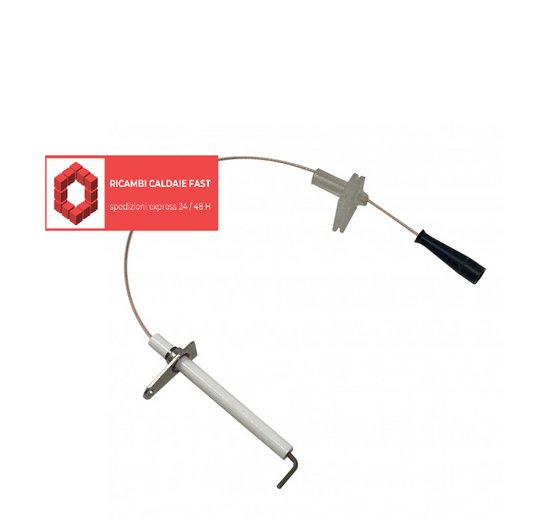 candela bianca con accensione