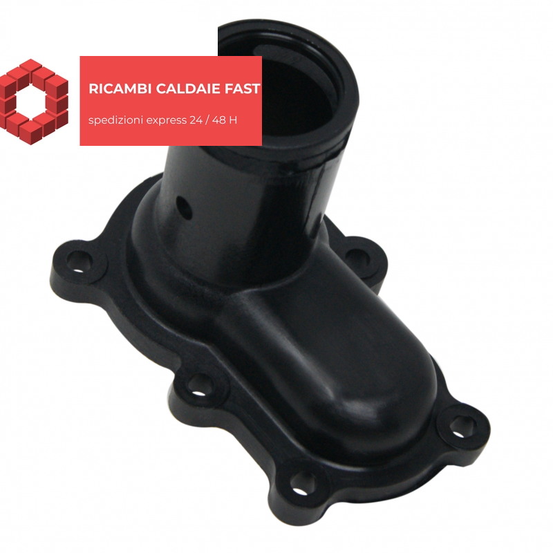 Coperchio nero per valvola sanitaria Riello