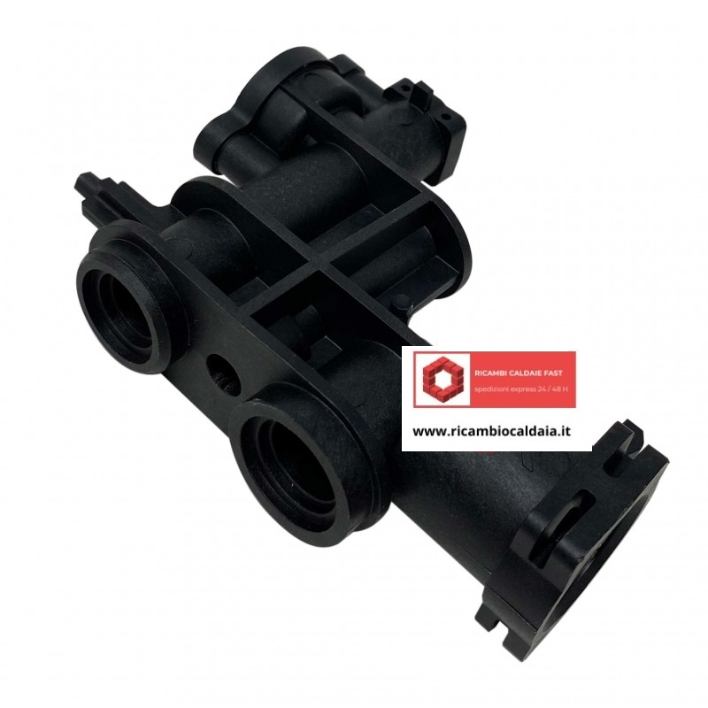 Corpo uscita calda sanitario con ingresso sonda ntc Immergas 1019548