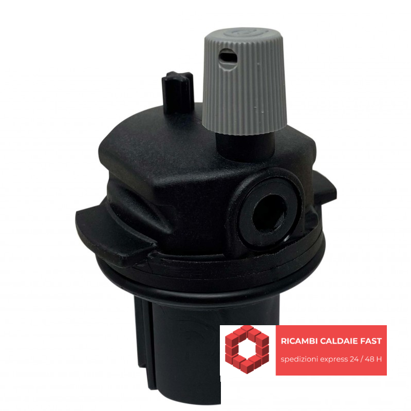 Valvola jolly in plastica nera per pompa baxi 710493600