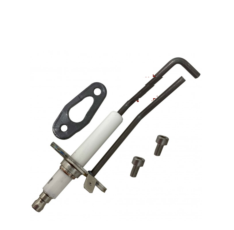 candeletta bianca con accensione guarnizione e viti