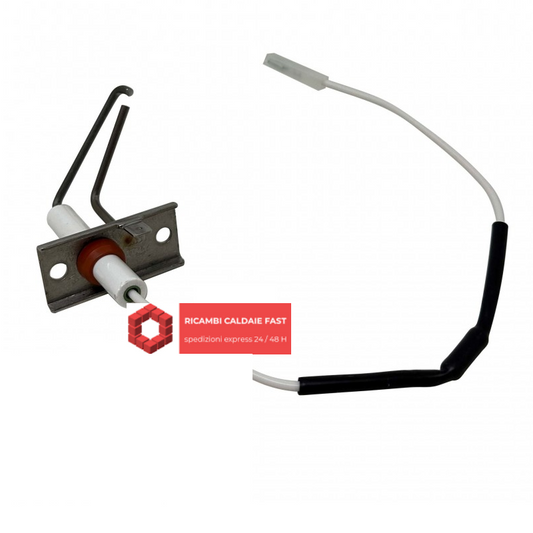 Elettrodo accensione caldaia Riello 4R001089 Caldariello Condens, Replexa, Start Condens