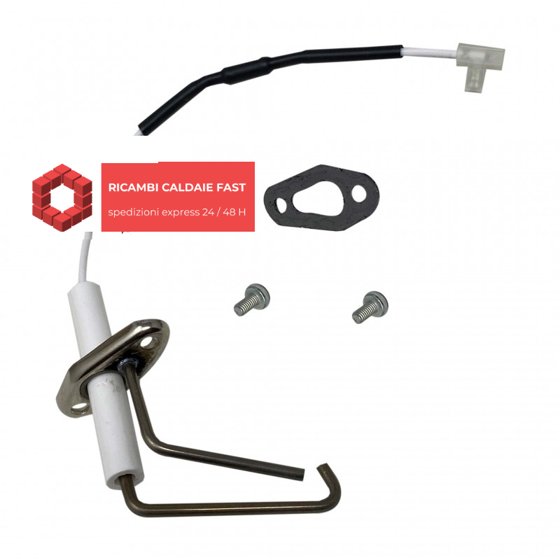 Candeletta di accensione ARiston 60001872 grigia e nera