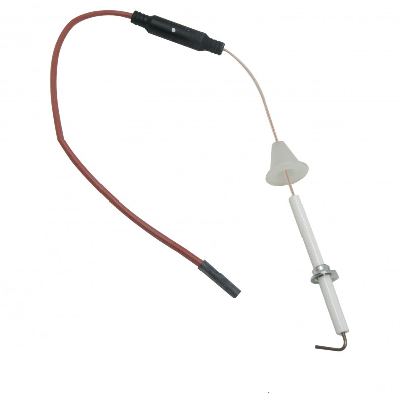 candela accensione rilevazione bianca con filo marrone