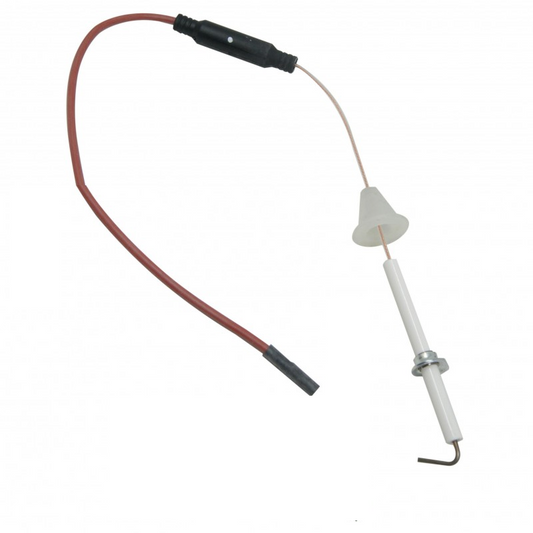 candela accensione rilevazione bianca con filo marrone