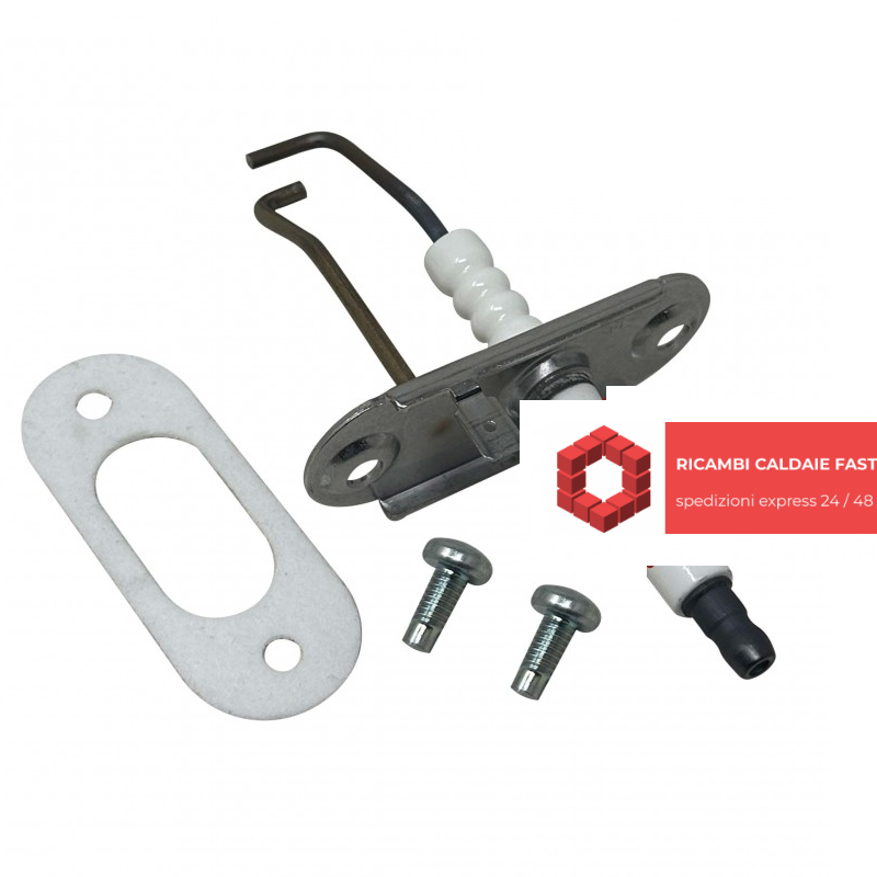 Candeletta accensione rilevazione per Vaillant con guarnzione