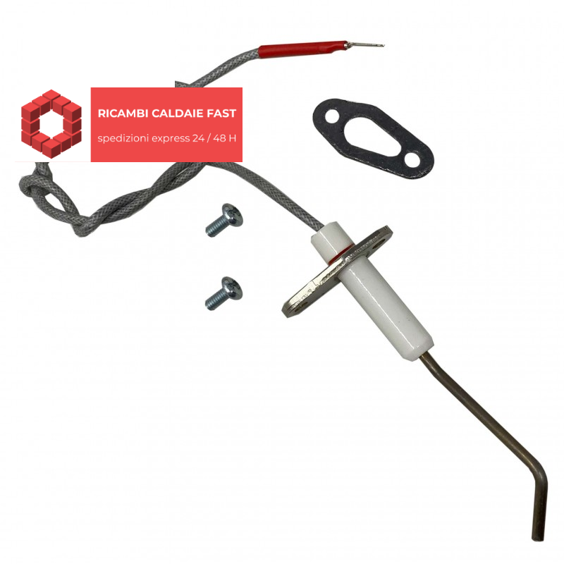 Elettrodo con guarnizione ionizzazione per Ariston 61317433