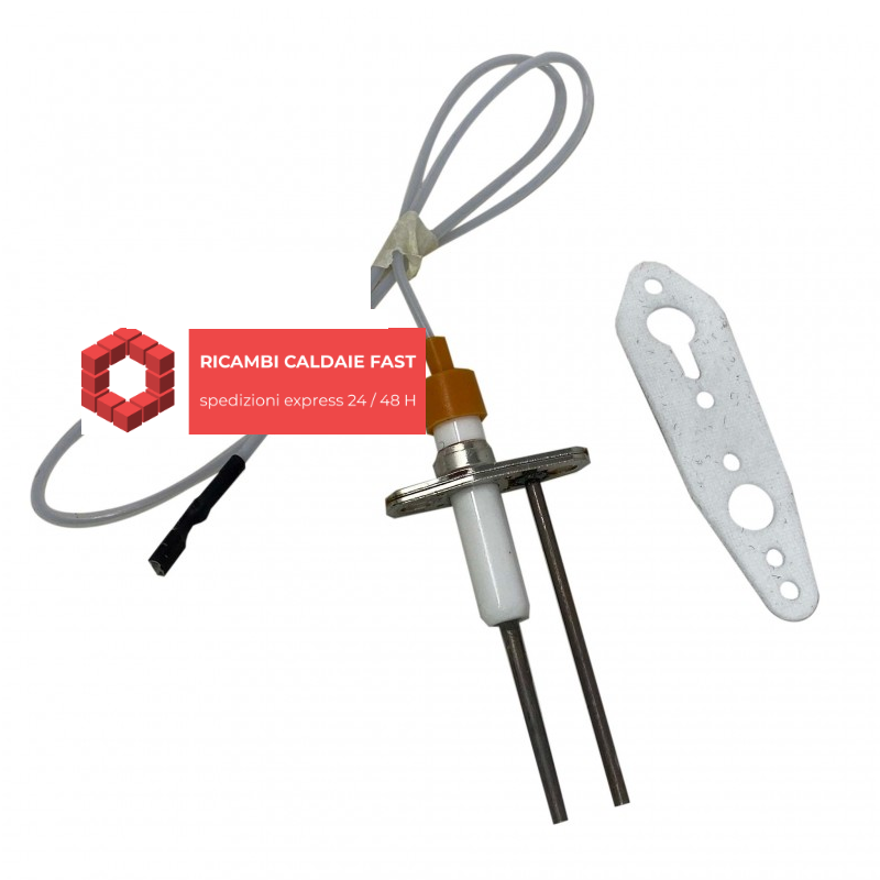 Elettrodo candeletta grigia ariston 65102199