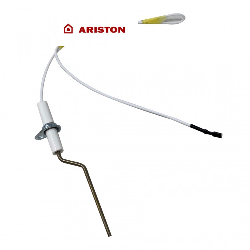 elettrodo bianco con rilevazione