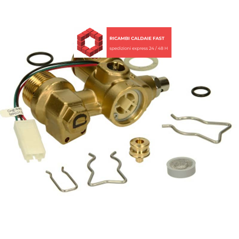 Flussometro per caldaie Vaillant colore oro