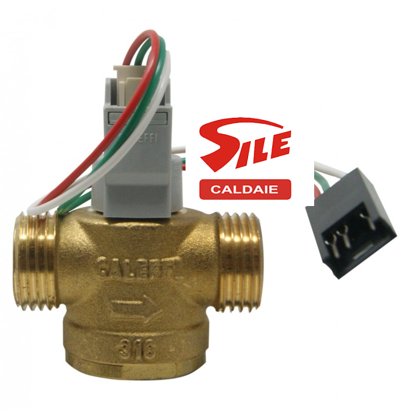 Versione rotativa , con attacco 1/2 '' influssometro icluso di cavi,  l'articolo è originale Caleffi .
