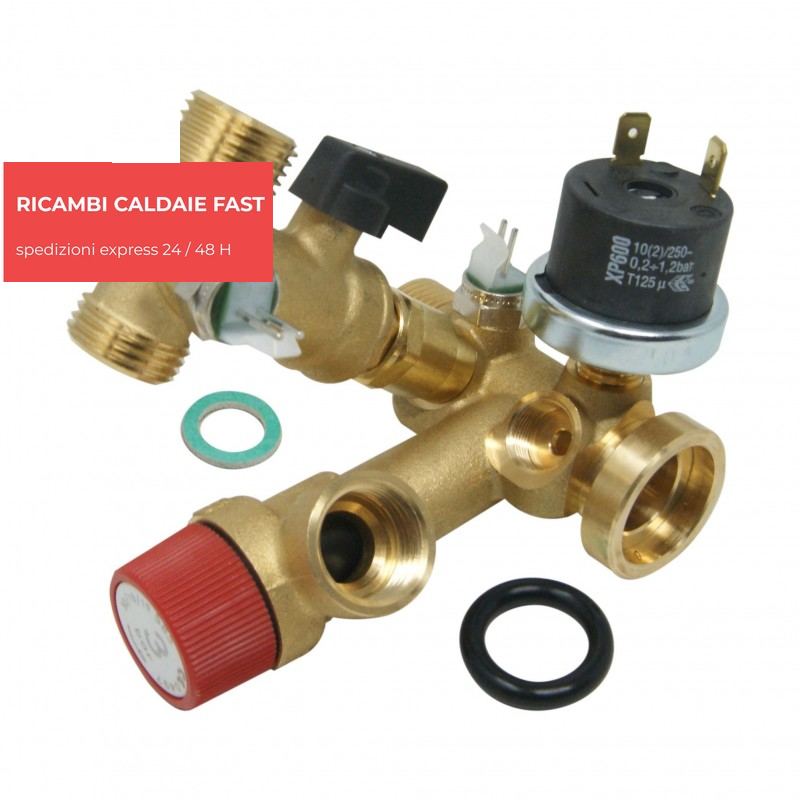 Gruppo acqua con rubinetto Ferroli 39808630 ex 38410450 Domina, Domina Igloo