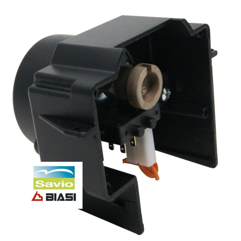 gruppo motore nero per valvola 3 vie