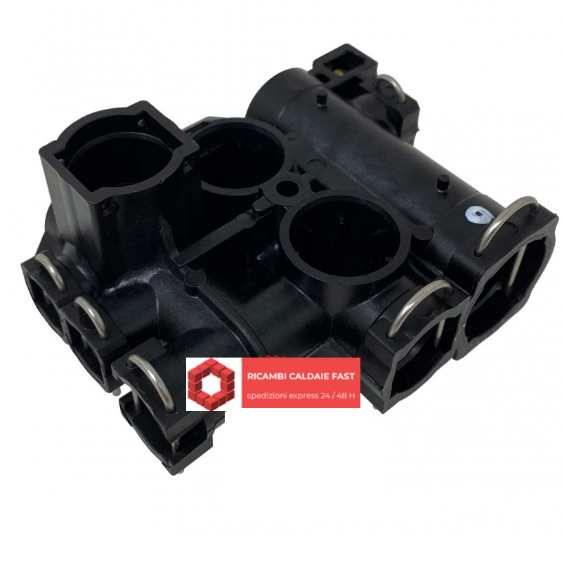 Corpo gruppo ritorno maggiorato per by-pass integrato