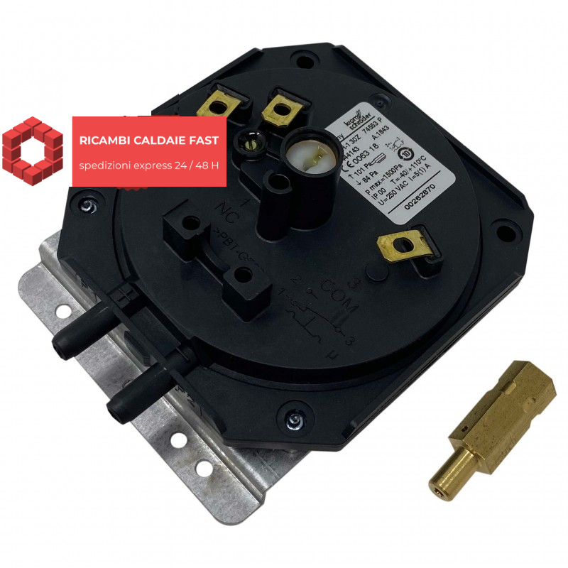 Kit pressostato DL2EH-1 per Unical nero 95000818