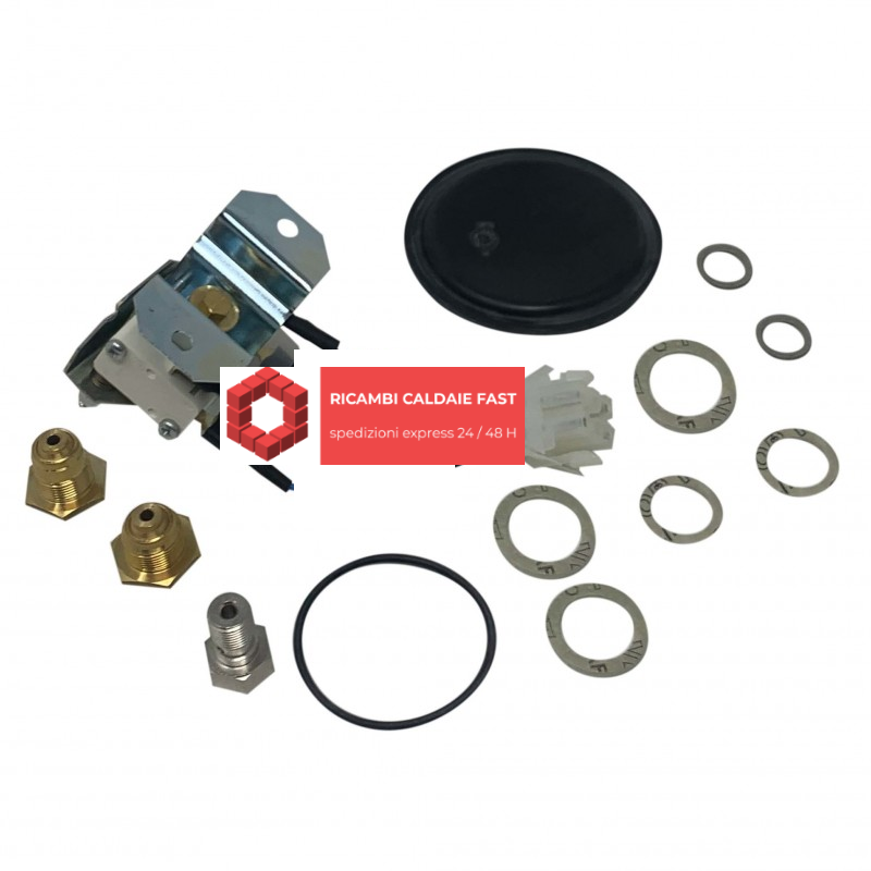 Kit revisione con guarnizioni e o-ring per valvola Vaillant 140347