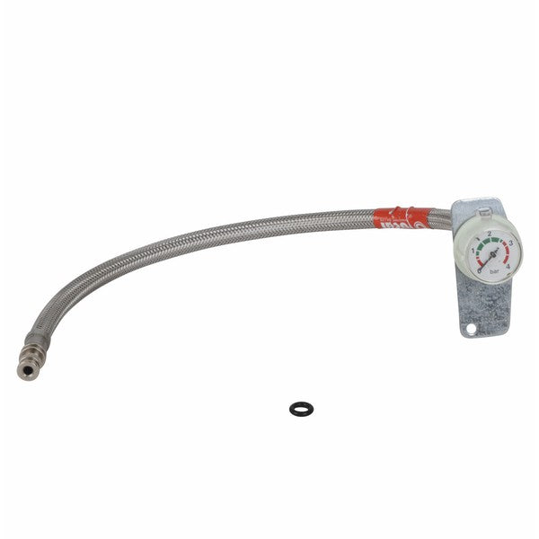 manometro con tubo flessibile e guarnzione