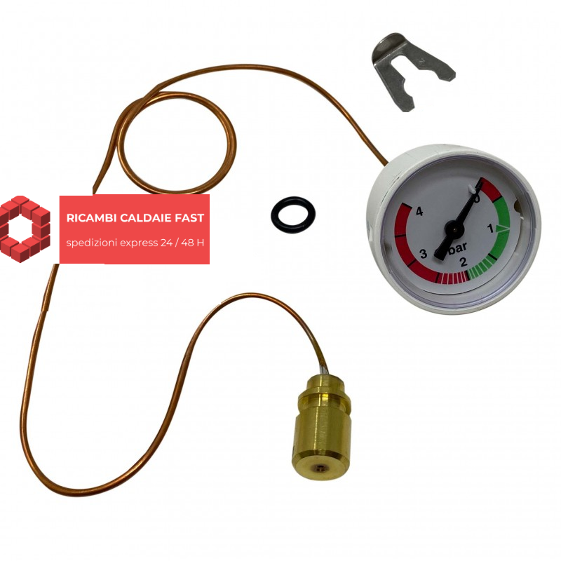 Manometro idrometro 0 - 4 bar per Hermann Saunier Duval 0020037114