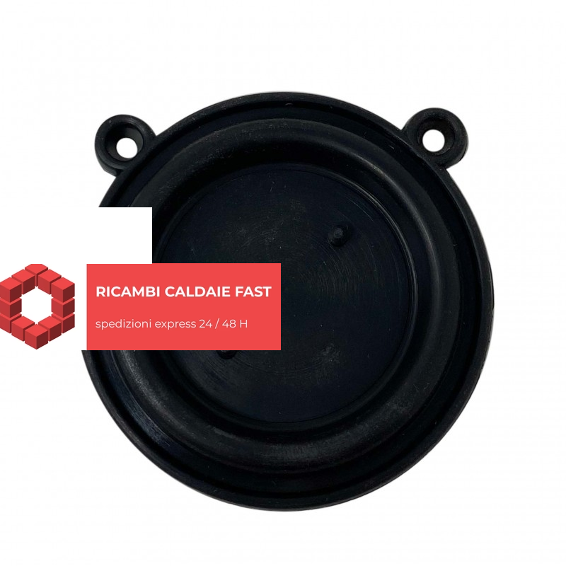 Membrana nera d.63 mm con orecchiette per Immergas