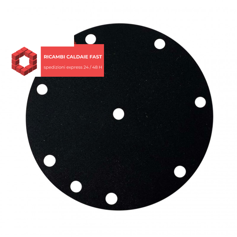 Membrana con buchi D.74 mm nera per Leblanc
