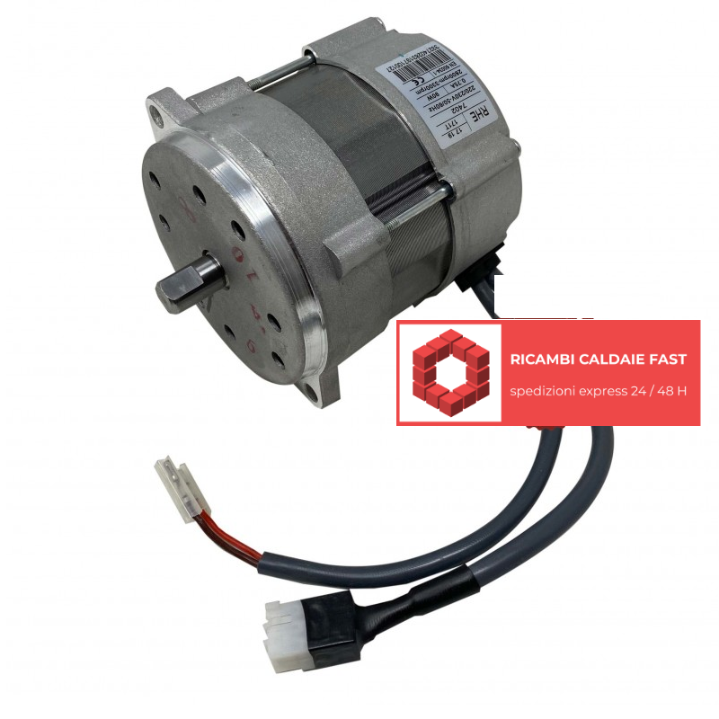 Motore grigio 90 W per bruciatore Riello 3008865 con fili