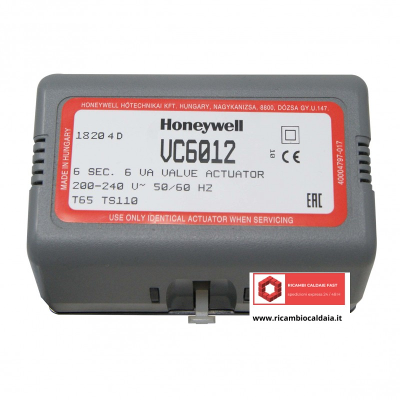 Attuatore Honeywell 6 Sec , voltaggio 200-220 V con frequenza 50/60 hz
