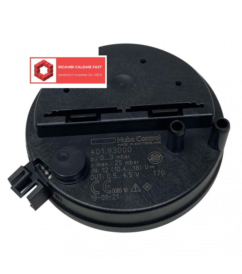 Pressostato Aria Trasduttore Pressione Huba Caldaia Riello 4364900 Beretta R2677