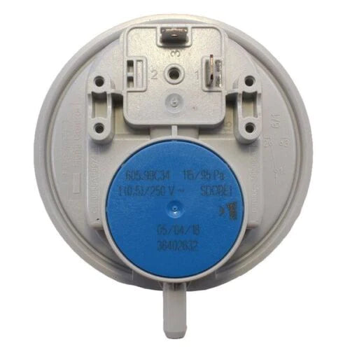 pressostato grigio rotondo