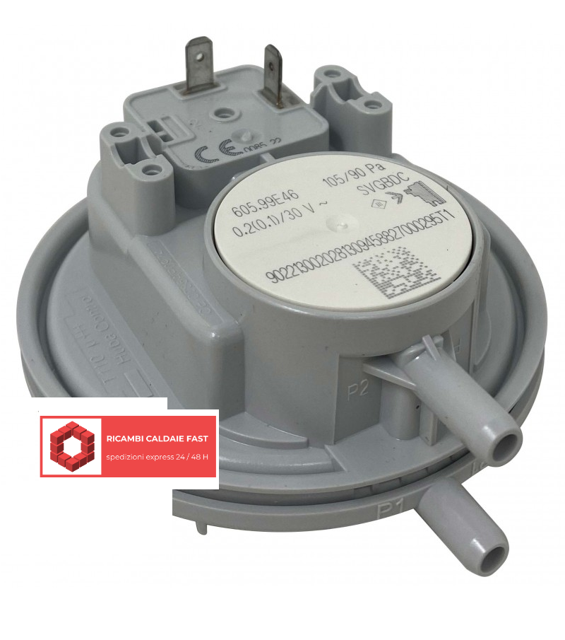 Pressostato aria 105/90 Pa caldaia Hermann Saunier Duval
