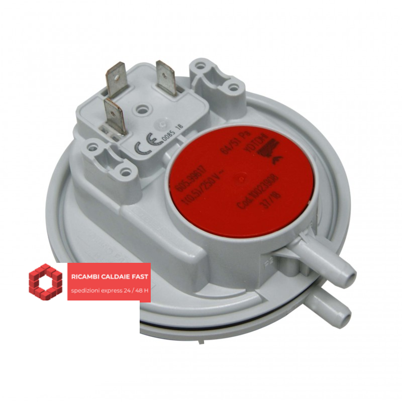 Pressostato differenziale aria fumi 64/51 pa Riello Caldariello, Mini, Oblò, Prontacqua, Residence Aqua, Residence Externa, Residence N 4365637