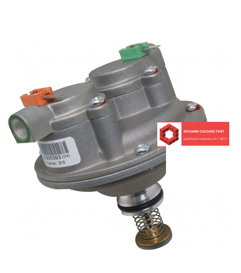 Pressostato valvola gas scaldabagno Beretta Fonte, Fonte, Sylber B81652