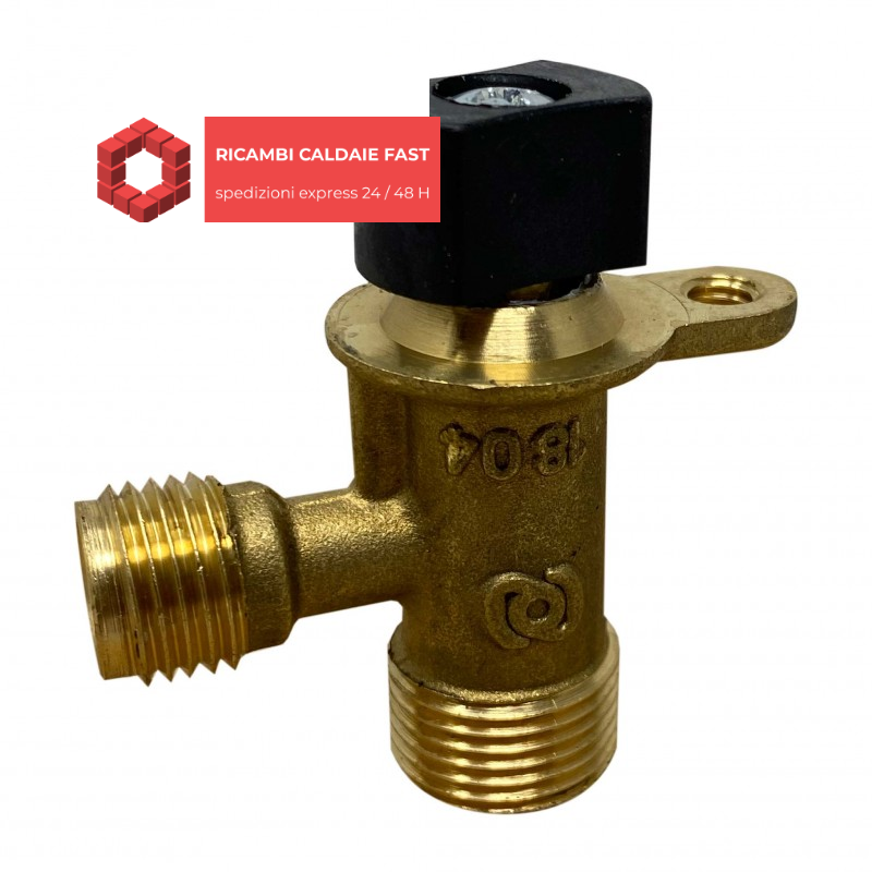 Rubinetto di carico oro Attacco 3/8 519/R per ferroli 39846950