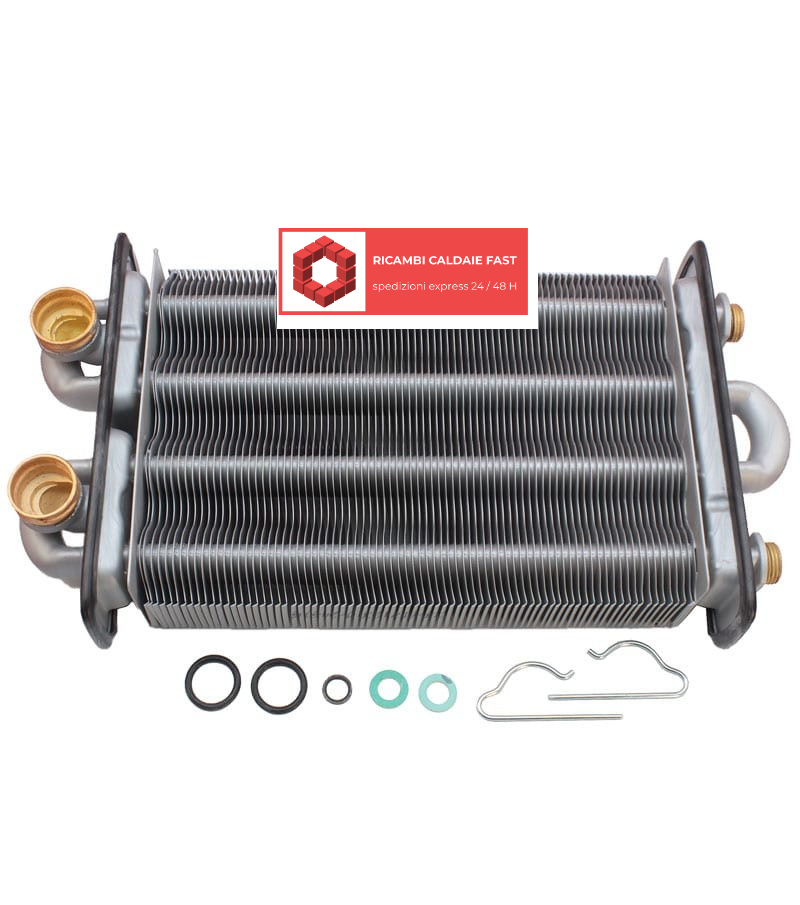 Scambiatore bitermico caldaia Beretta R10021419 Ciao 24 CAI N, Ciao 24 CSI N/AR