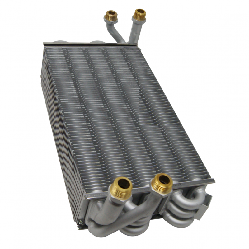 scambiatore in acciaio e rame con potenza 23 kw