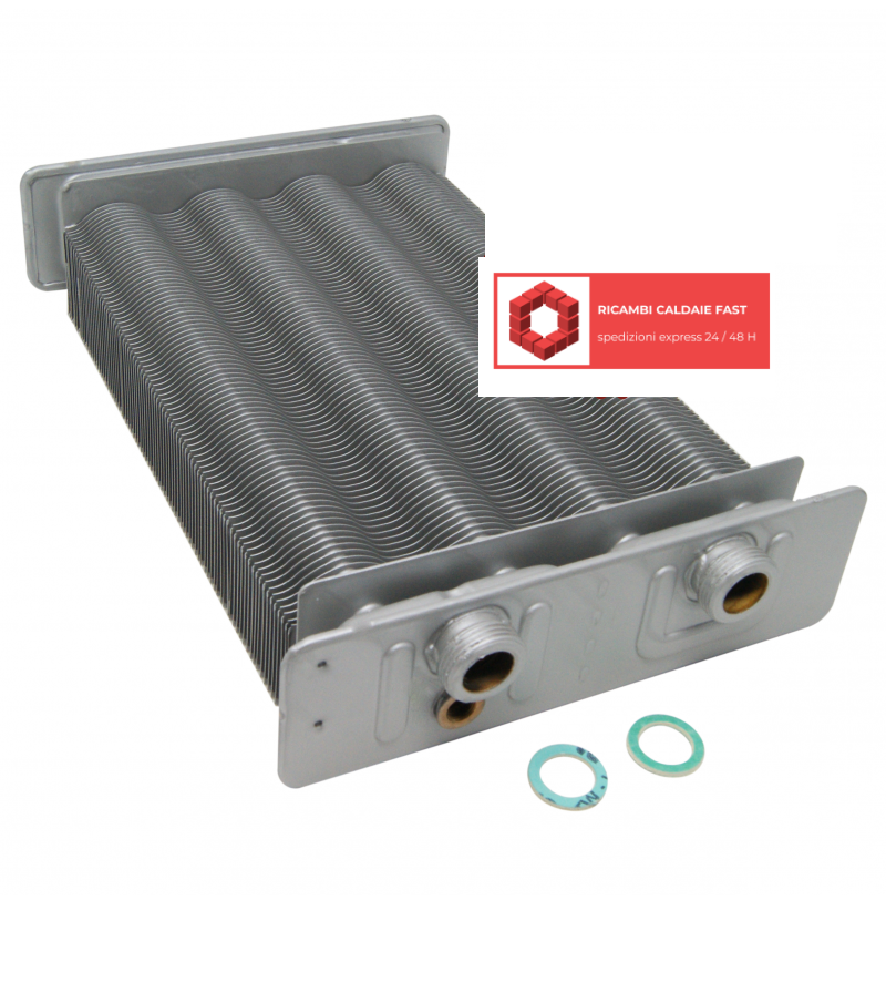 Scambiatore primario per Beretta Exclusive Mix, Exclusive Micromix, Mynute N/AR, Mynute Boiler, Option Boiler 20053718