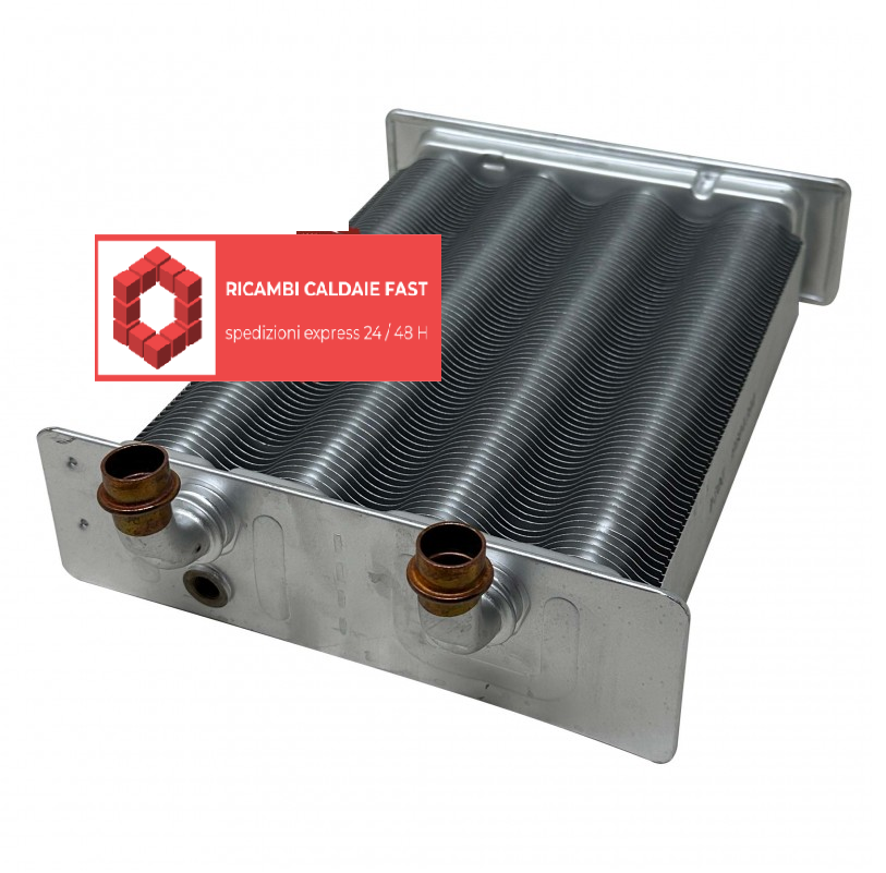 scambiatore primario con porta sonda per caldaie beretta 20052578