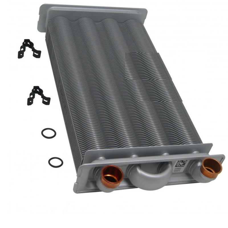 Scambiatore primario grigio per caldaie Beretta 20185019 , ex 20080341