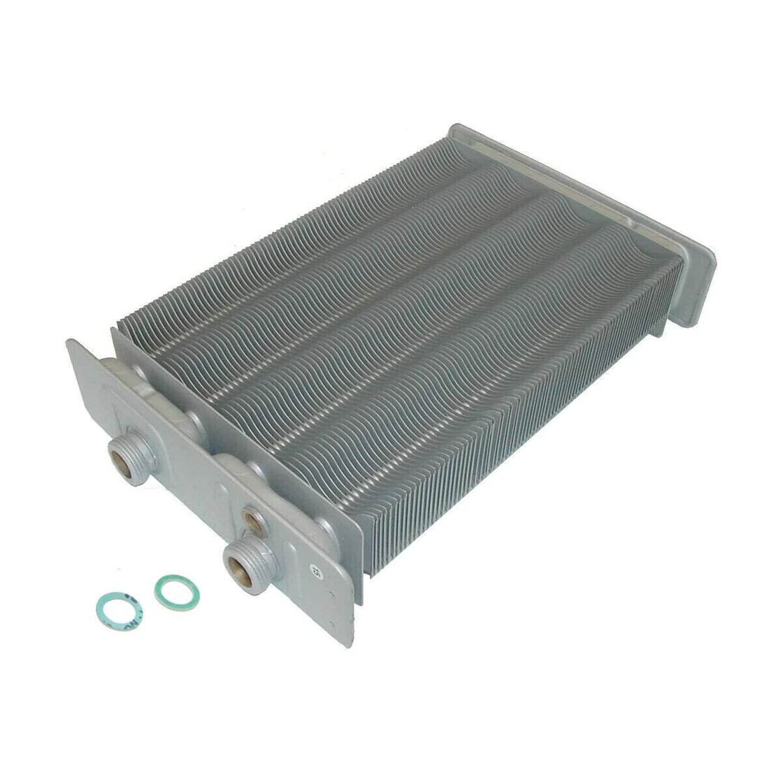 scambiatore grigio con guarnizioni