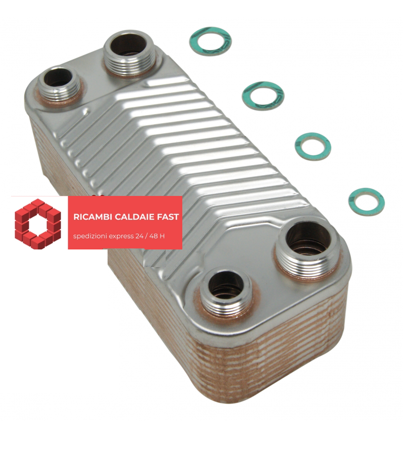 Scambiatore Secondario Sanitario Caldaie Hermann Saunier Duval