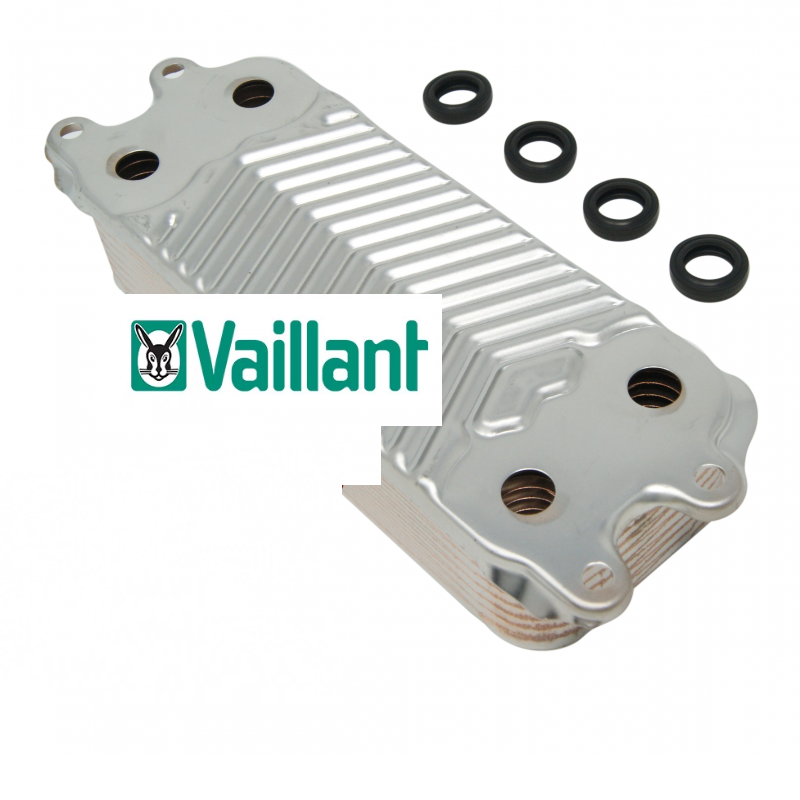 scambiatore a piastre con alette e guarnizioni