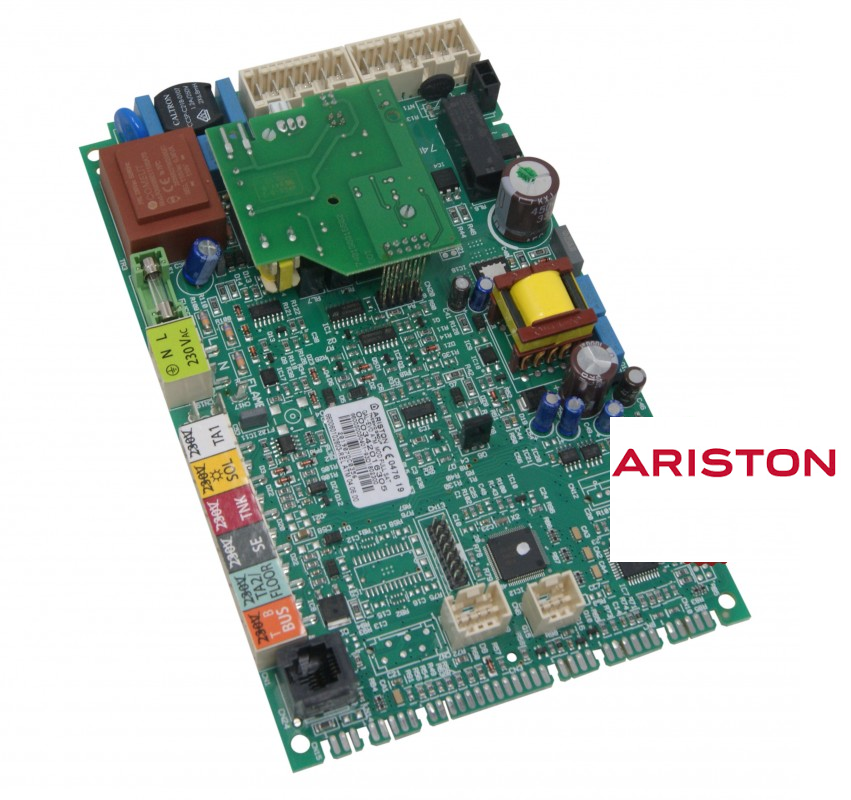 scheda  verde con moduli