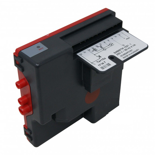 scheda elettronica colore nero con attacchi potenza 230 v frequenza 50 hz ts 10 s
