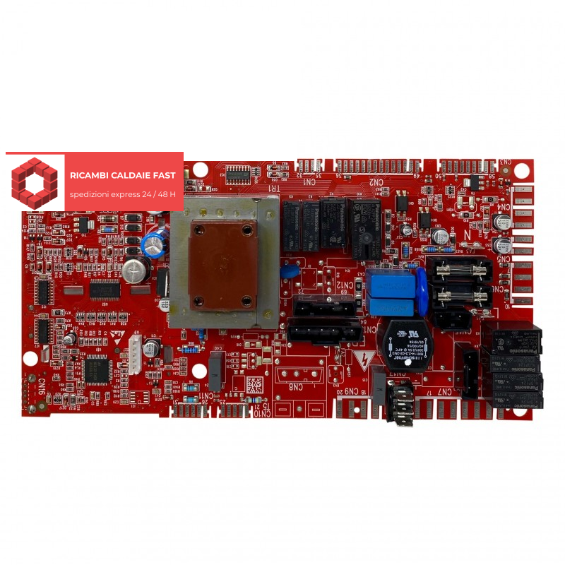 Scheda elettronica LMU84 rossa ricambio caldaie Sime