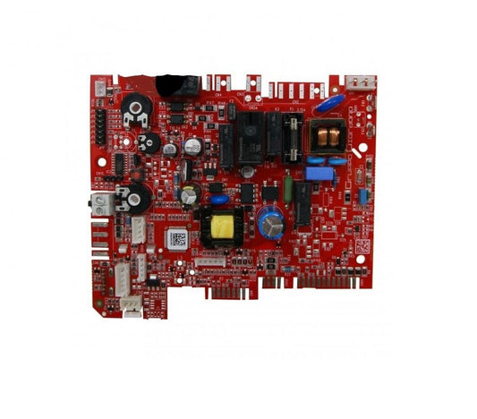 scheda rossa con display