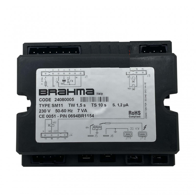 scheda nera quadrata