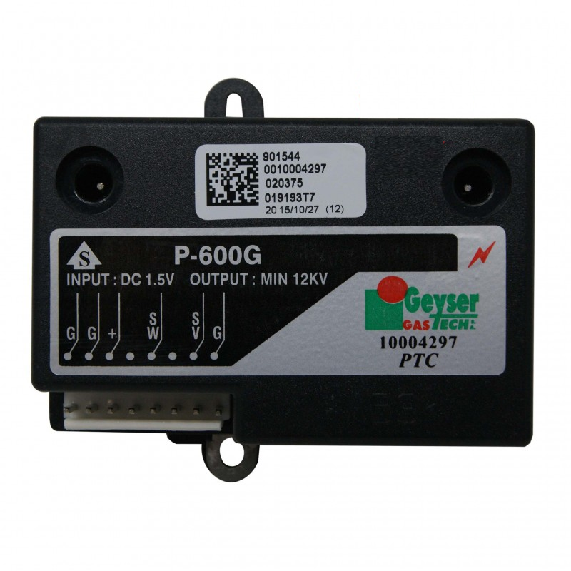 centralina P-600G nera codice 901544